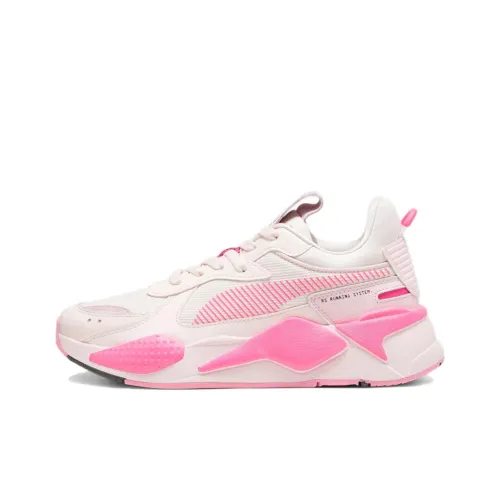 PUMA RS X Soft Устойчивый к истиранию Низкий Топ Повседневная обувь Женская Розовая