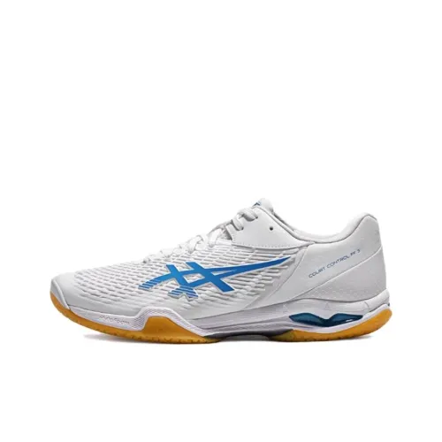 Asics Court Control Ff 3 Бадминтонная обувь Низкий топ Синий с Белым шрифтом Мужская