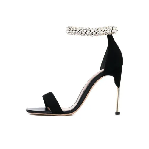Alexander McQueen One Ремень Сандалии Женские Черные