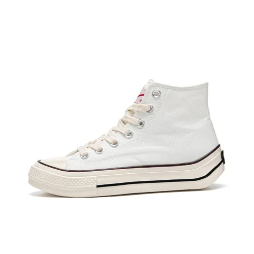 Warrior Cloud Sail Series High-Top Sneakers White Unisex