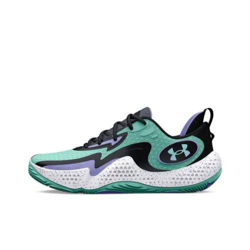 Under Armour Spawn 5 Баскетбольные кроссовки Low Топ Синий Унисекс