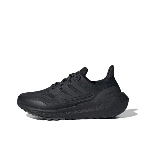 Adidas Ultraboost Light Устойчивый к истиранию Дышащий Низкий Топ Повседневные Беговые кроссовки Женские Черные