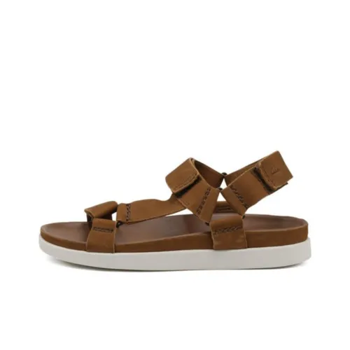 Clarks Beach Sandals Мужские Коричневые