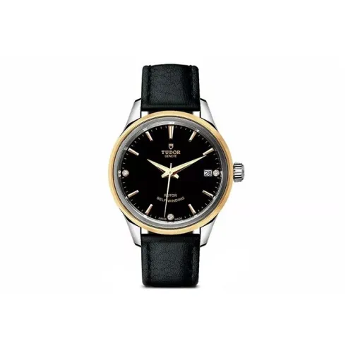 TUDOR Wind Style Collection Автоматический Механический Механизм Женские Часы Часы 34 мм Черный Циферблат