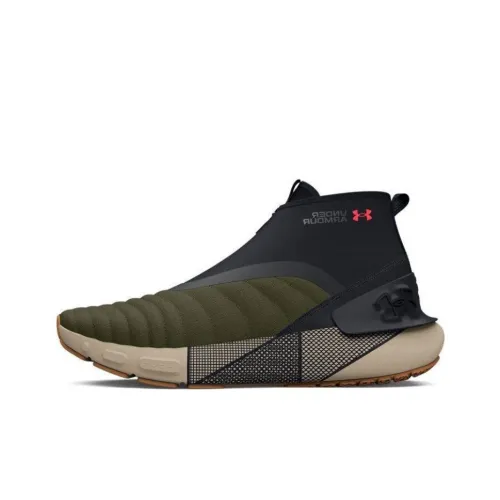 Under Armour HOVR Phantom 3 Беговые кроссовки MID Топ Зеленый Унисекс