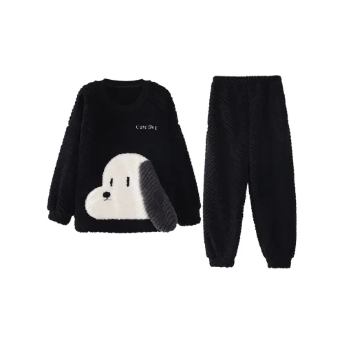 Kerener Дом Костюм Женские Черный