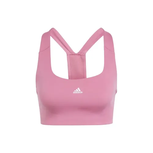 Adidas Розовые Женские Бюстгальтеры