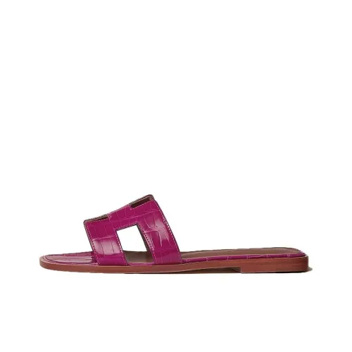 HERMES Слипоны Женские Фуксия