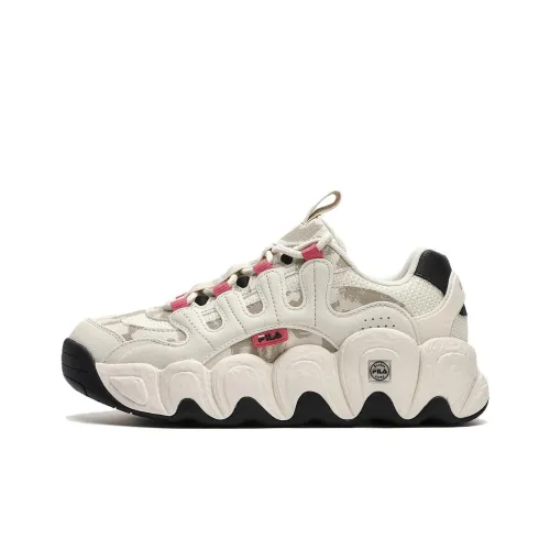 FILA Croissant Casual Low Top Beige Women's