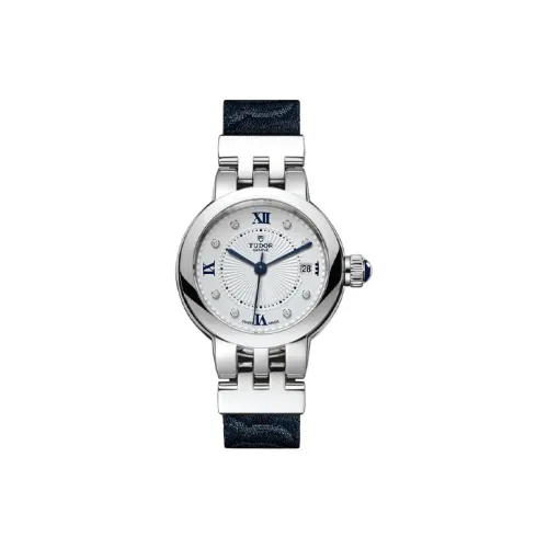 TUDOR Автоматический Механический Movement Женские Часы Rose Collection 26 мм Серебряные