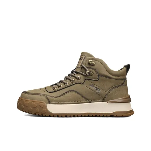 JEEP Рабочие ботинки High Top Khaki Мужские