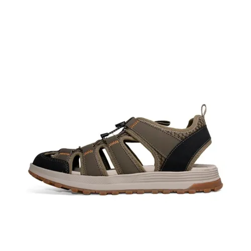 Clarks Пляжные сандалии Мужские Зеленые