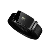 Черный с золотым логотипом