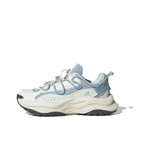 Adidas Maxxwavy Low Топ Толстая подошва Кроссовки Женские Бежево-Синие