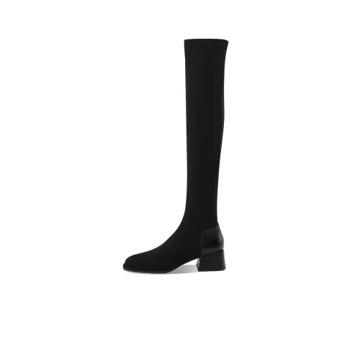 Rosa Bianca Over The Knee Boots 4,5cm Женские Черные