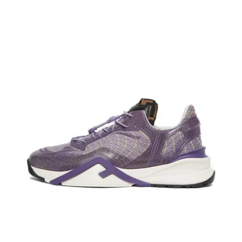 FENDI Flow Low Топ Повседневная обувь Мужской Фиолетовый