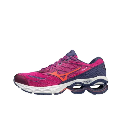 Mizuno Creation 20 Wave Lightweight And Wear-resistant Низкий Топ Беговые кроссовки Женские Red