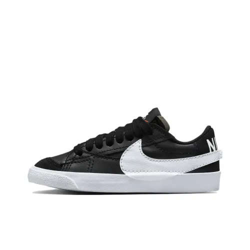 Nike Blazer Скейтборд Кроссовки Низкие Черные Женские