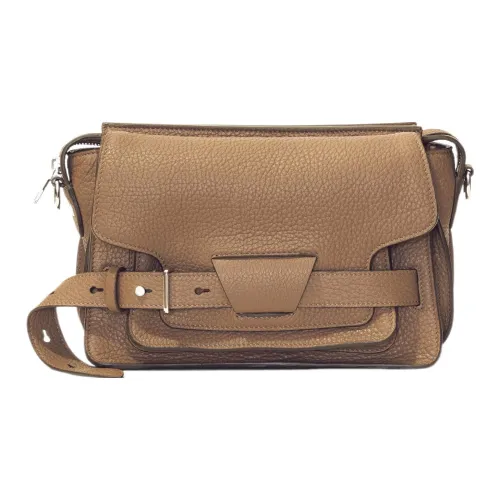 PROENZA SCHOULER Сумка через плечо из телячьей кожи женская грибной коричневый