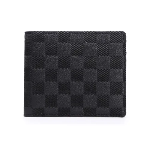 Slazenger ПУ (полиуретан) Картхолдер Кошелек Мужской Черный Авокадо Зеленый Коричневый