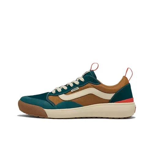 Vans UltraRange Износостойкие Дышащие Низкие Кроссовки для Скейтбординга Унисекс Темно-Зеленые