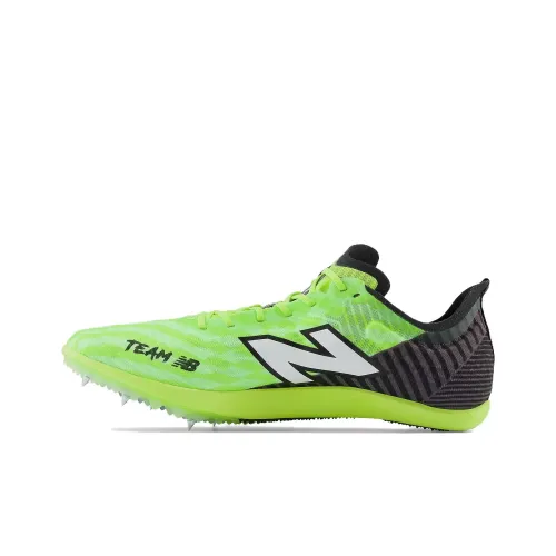 New Balance FuelCell MD500 v9 Устойчивый к истиранию Дышащие Низкие Беговые кроссовки Мужские Зеленые