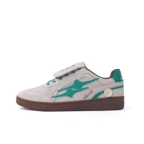 KILLWINNER Noah's Ark Slip-resistant Abrasion-resistant Low-top Skateboard Shoes Unisex Green Кроссовки KILLWINNER Noah's Ark Slip-resistant Abrasion-resistant Low-top для скейтбординга Unisex Зеленые