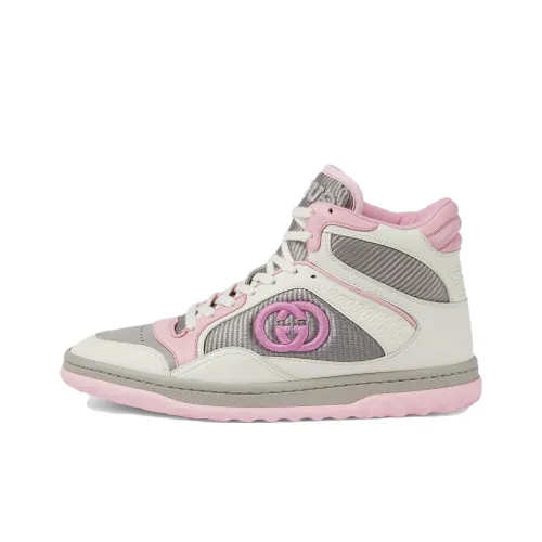 GUCCI MAC80 Высокие Кроссовки для скейтбординга Женские Розовые