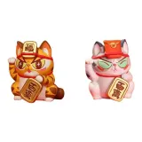 Подтверждение Стиль-Золотой Удача Meow+Красный конверт Meow (Открытие коробки и сумки)