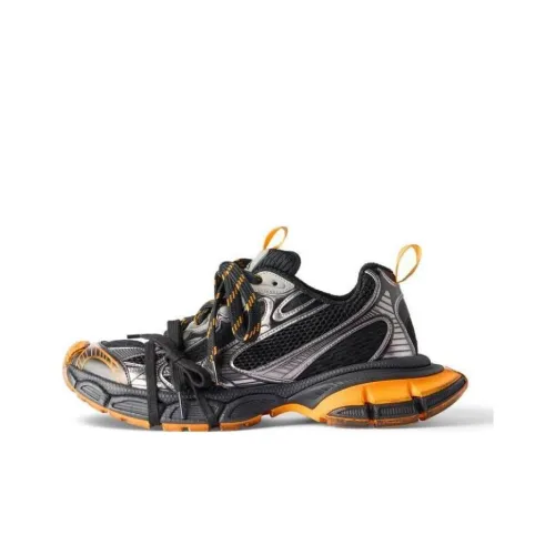 Balenciaga 3XL Низкий Топ Повседневная Обувь Мужская Черная