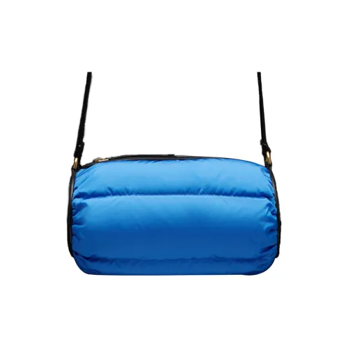 Moncler Нейлоновая ткань пуховая куртка сумка сумка через плечо женская синяя