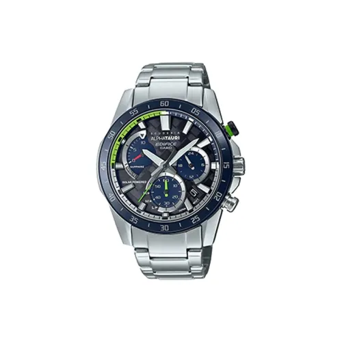 CASIO Кварцевый механизм Мужские часы EDIFICE Синий