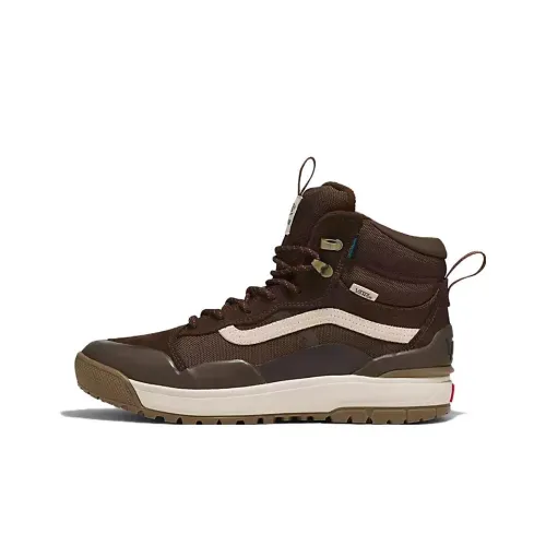 Vans UltraRange Exo HI MTE 2 Устойчивый к истиранию Дышащая Высокие Кеды Уличная Обувь Унисекс Коричневый