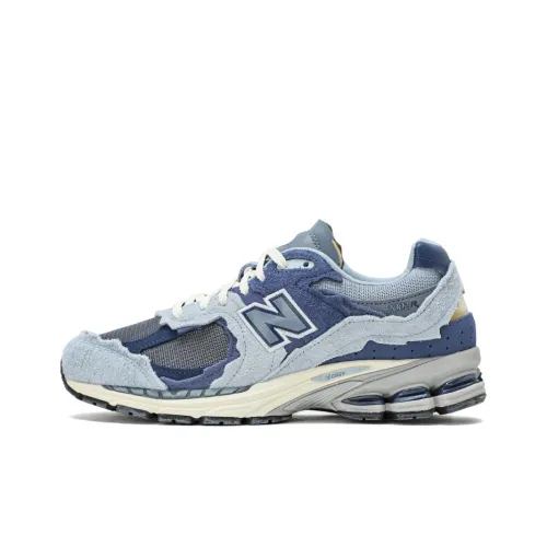 New Balance NB 2002R Low Топ Повседневные Беговые Кроссовки Унисекс Вечнозеленый Синий