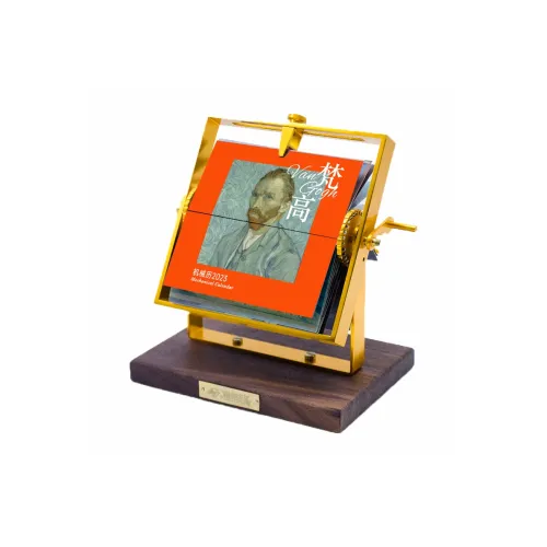 One Villain And 49 Horses Ван Гог Моне World Famous Painting 2023 Механический ручной календарь мерч по IP