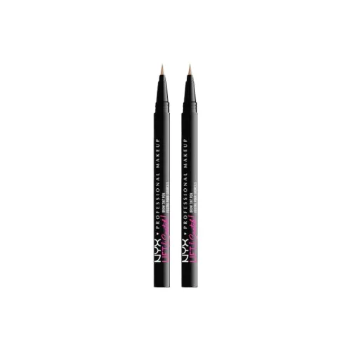 NYX Мини Щетка с Colored Карандашами для Бровей *2