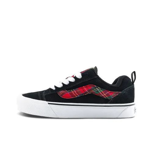 Vans Knu Skool Low Топ Скейтборд Кроссовки Унисекс Черный