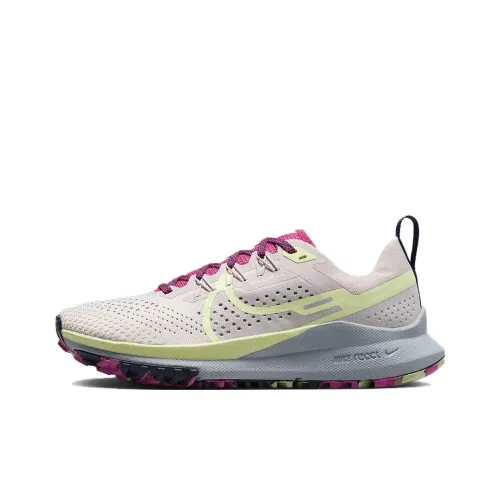 Nike Pegasus Trail 4 Low Топ Беговые кроссовки Женские Серый Фиолетовый