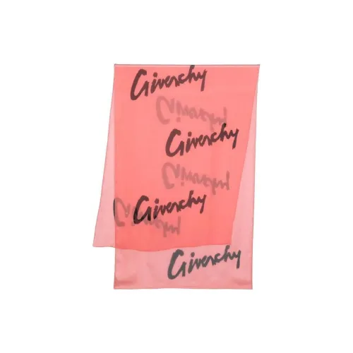 Givenchy Шелковые шарфы Розовый Женские