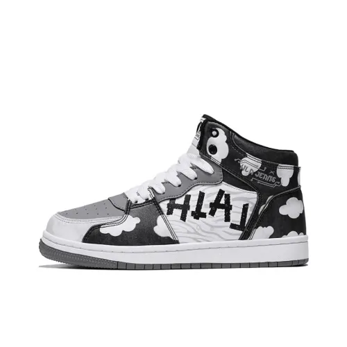 HLA JEANS Высокие кроссовки для скейтбординга унисекс