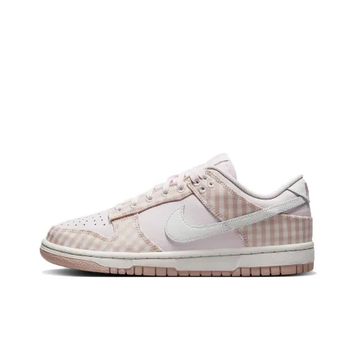 Nike Dunk Low Топ Скейтборд Кроссовки Женские Жемчужно-Розовые