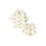 Короткий рукав, шорты, хлопок с охлаждающим эффектом, версия (95% хлопок, 5% эластан).