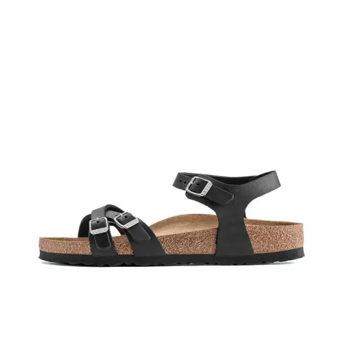 Birkenstock Пляжные сандалии Женские Черные Узкие