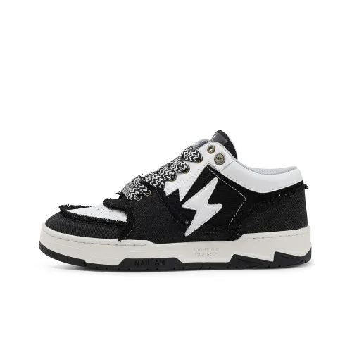 Resistant To Connectivity Lightning Shoes Low Топ Скейтборд Кроссовки Unisex Denim Черный