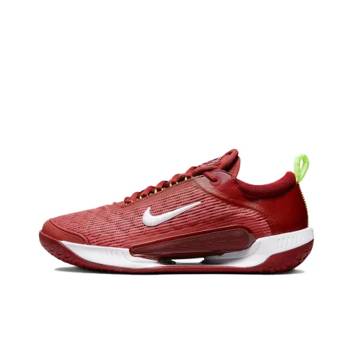 Nike Court Zoom NXT Устойчивые к истиранию Низкие Кроссовки для тенниса Мужские Красные