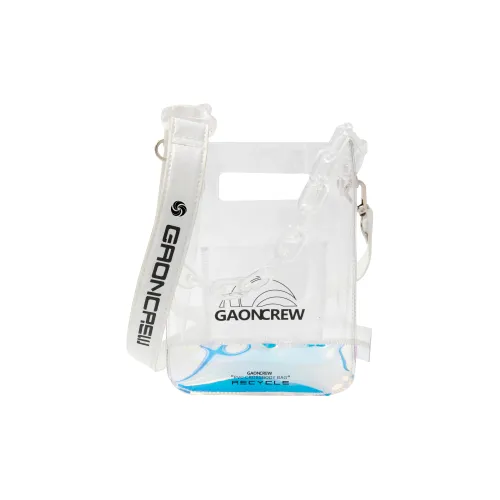 GAONCREW Сумка из ПВХ Сумка через плечо Сумка через плечо Унисекс Прозрачная Черная