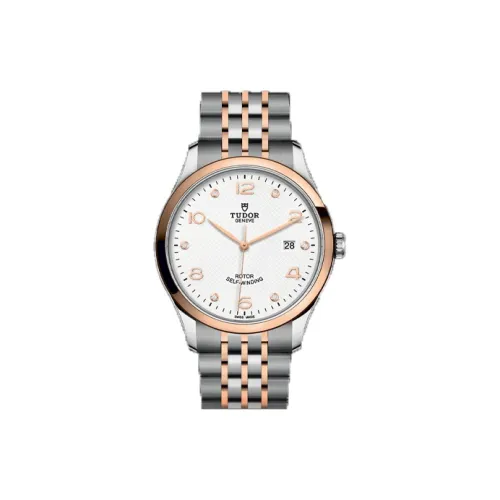 TUDOR 1926 Collection Автоматический Механический Механизм Мужские Часы Часы 41 мм Белый Циферблат Стальные Часы Стальной Ремешок