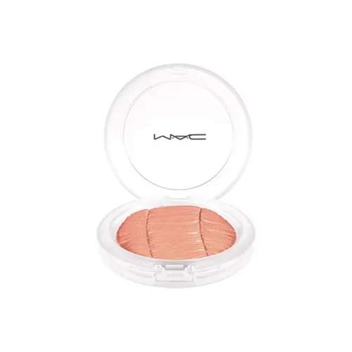 MAC Ограниченный выпуск Прозрачный Матовый Хайлайтер Румяна #Hot DAMN #POSTMODERNIST Персик #So Natural