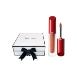 Красный Tube Сатин Вода Жидкая помада #02 Прохладный Туманный Персик 4 мл