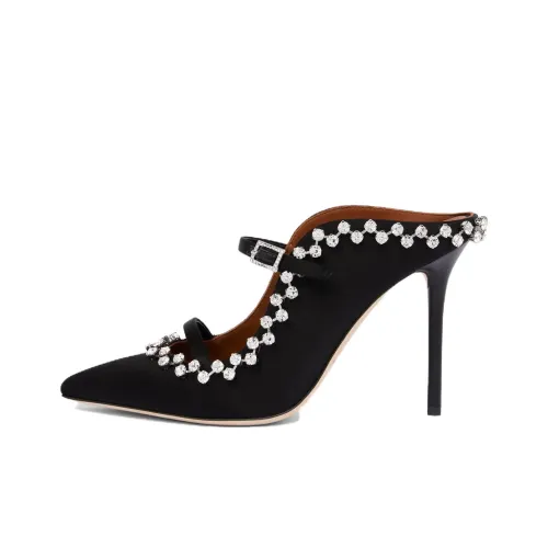 Malone Souliers Домашние тапочки, черные, женские